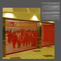 Barrier Angelucci Perforated Doors